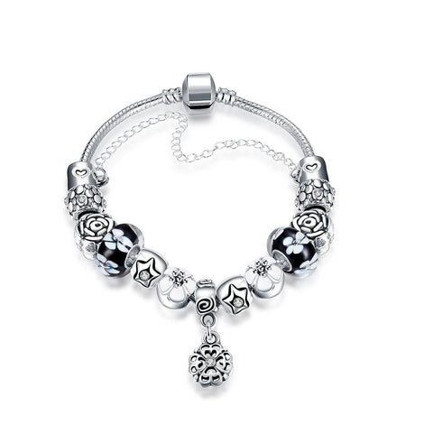 London Inspired Classic Pandora Inspired Bracelet Made with Swarovski Elements