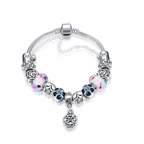 Ice Cream Flavor Pandora Inspired Bracelet Made with Swarovski Elements