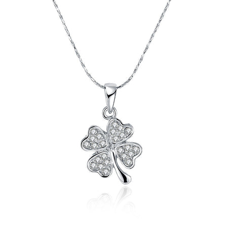 Mini Petite Clover Shape Necklace