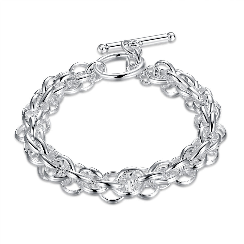 Bracelet in 18K White Gold Plated