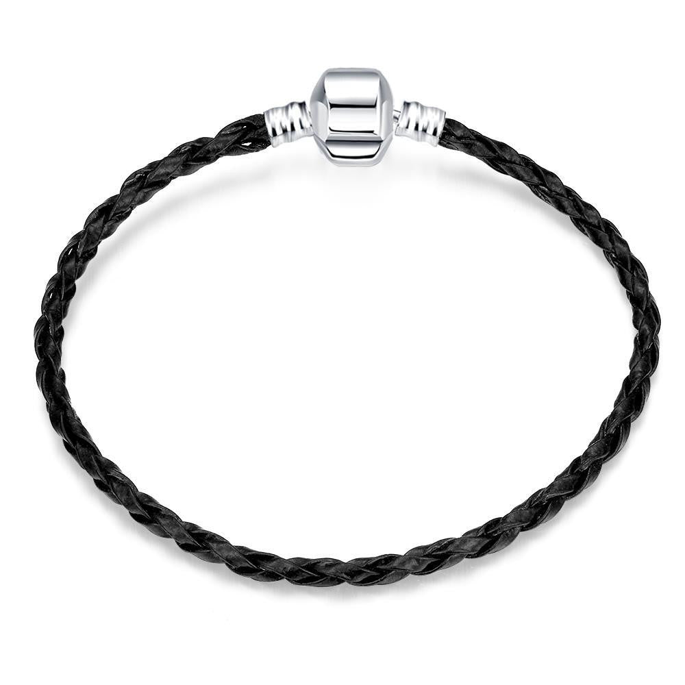 The Original Plain Vegan Leather Strap Bracelet