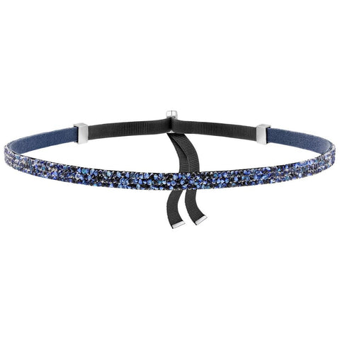 Made with Swarovski Crystal Choker Necklace - Blue