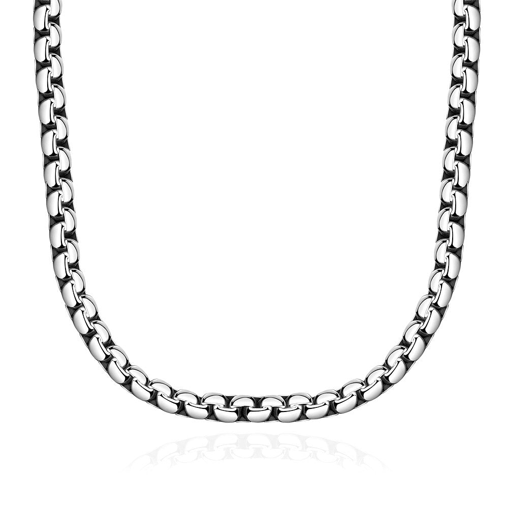 Classic Paris Chain Stainless Steel Necklace