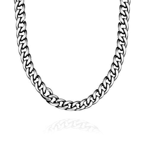 Greek Inspired Stainless Steel Necklace