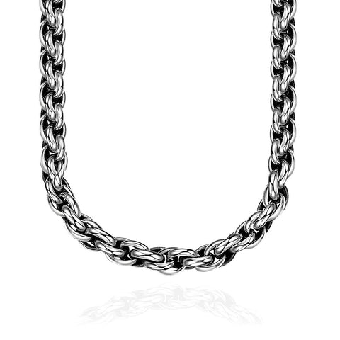 Classic New York Chain Stainless Steel Necklace